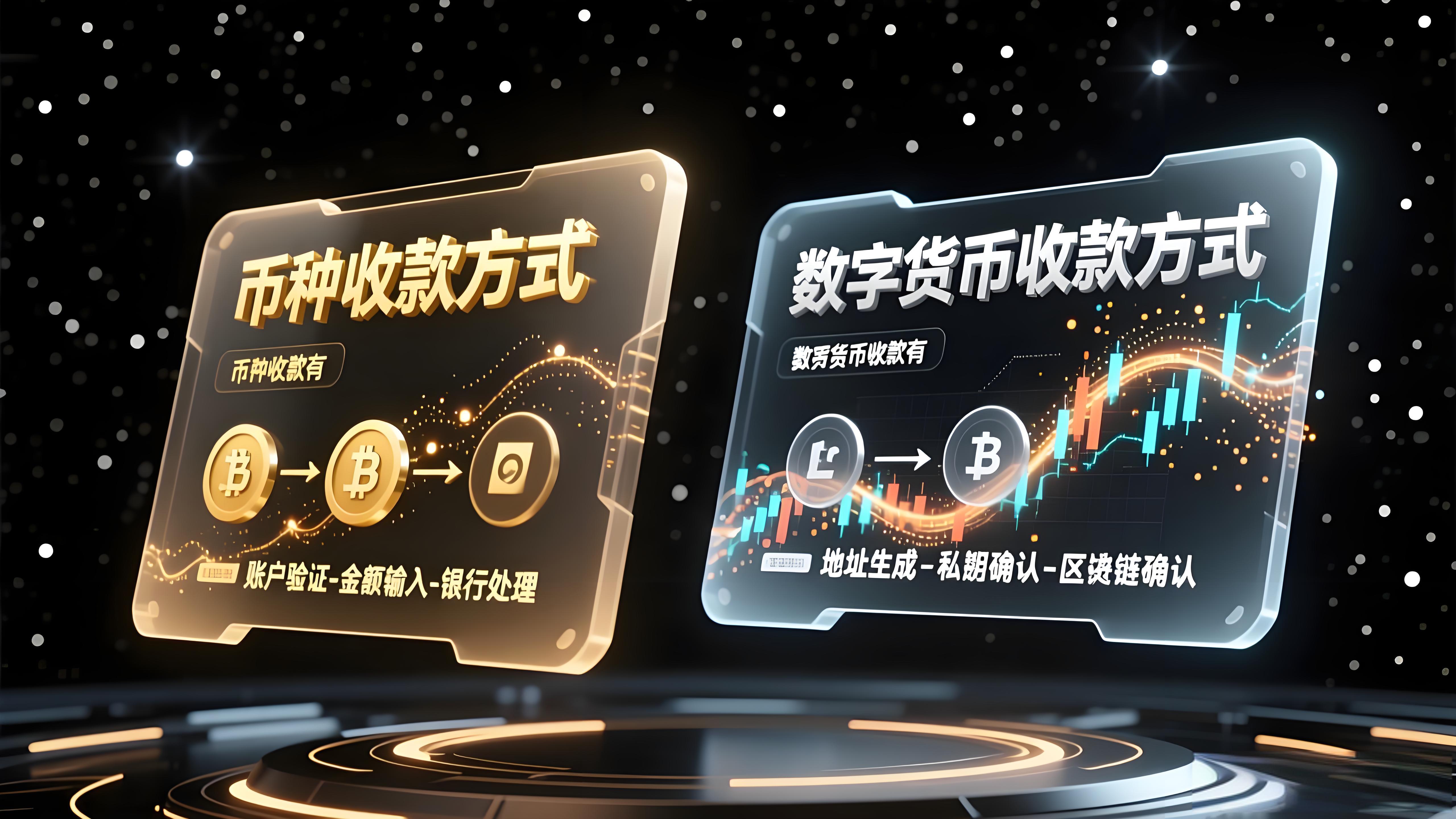 币种和数字货币收款方式有哪些区别?