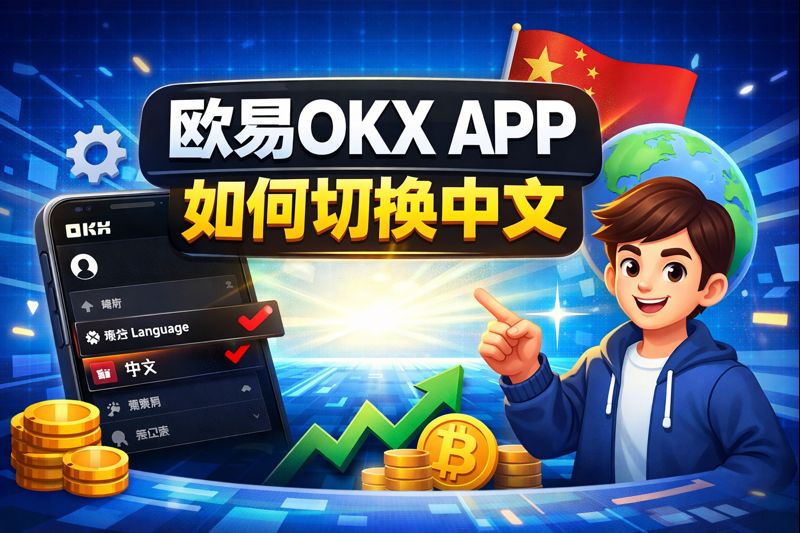 歐易OKX手機APP怎麼開啟中文模式？